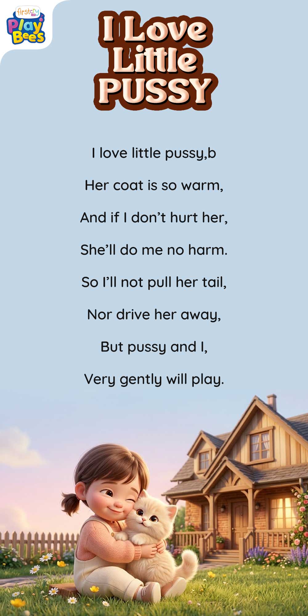 I Love Little Pussy Song Lyrics
