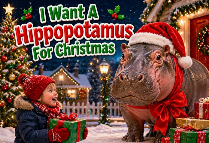 I Want A Hippopotamus For Christmas Nursery Rhyme With Lyrics