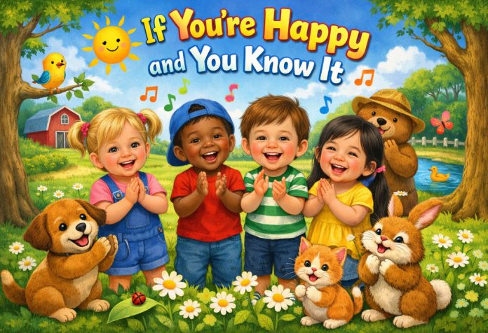 If You’re Happy and You Know It Nursery Rhyme With Lyrics