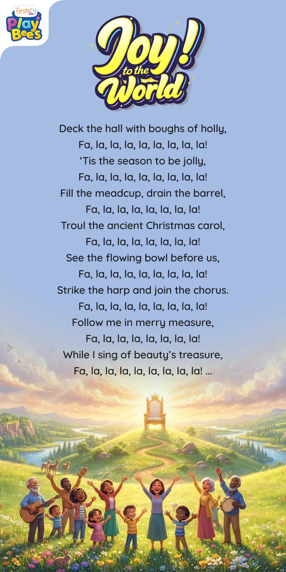 Joy to the World Song Lyrics