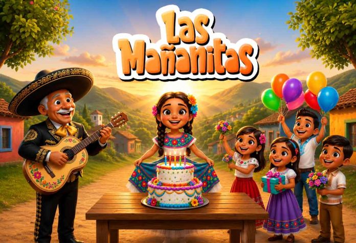 Las Mananitas Nursery Rhyme With Lyrics