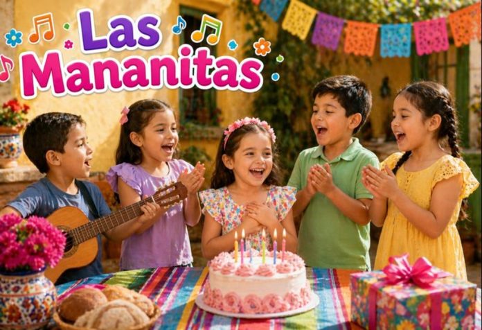Las Mananitas Nursery Rhyme With Lyrics