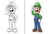 Luigi Coloring Pages – Free Printable Sheets & Images Luigi Coloring Pages – Free Printable Sheets & Images
