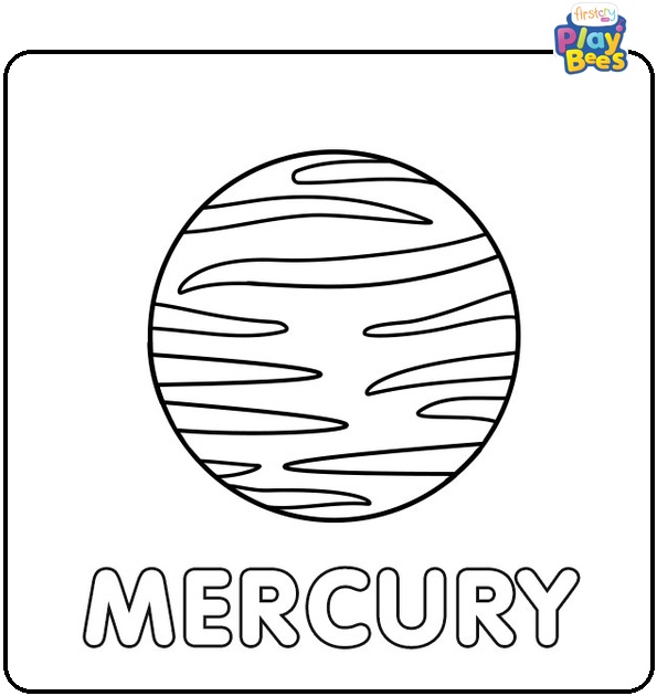 Mercury Coloring Page