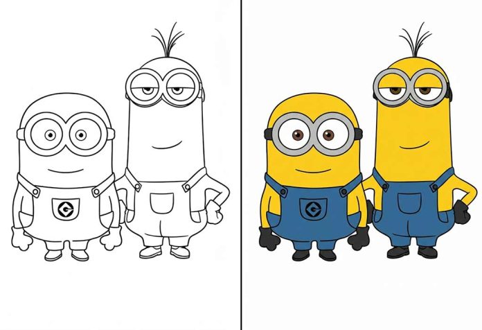 Minion Coloring Pages – Free Printable Sheets & Pictures