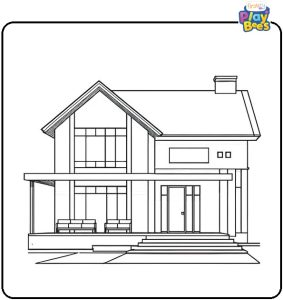 House Coloring Pages – Free Printable Sheets & Pictures