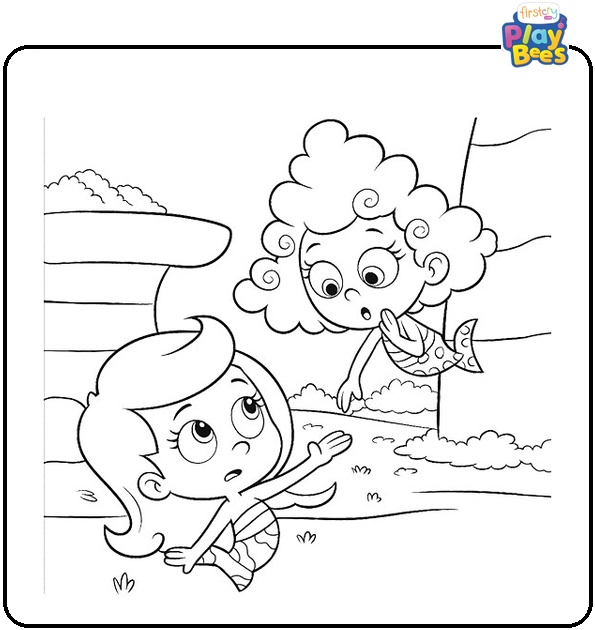 Molly And Deema Coloring Page Molly And Deema Coloring Page