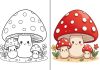 Mushroom Coloring Pages – Free Printable Sheets & Images Mushroom Coloring Pages – Free Printable Sheets & Pictures