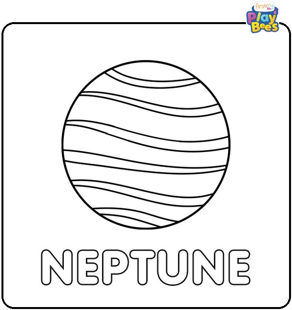 Neptune Coloring Page