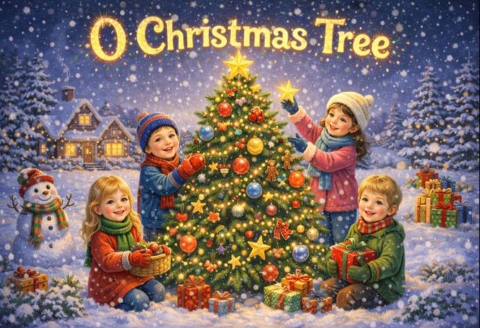 O Christmas Tree Nursery Rhyme With Lyrics