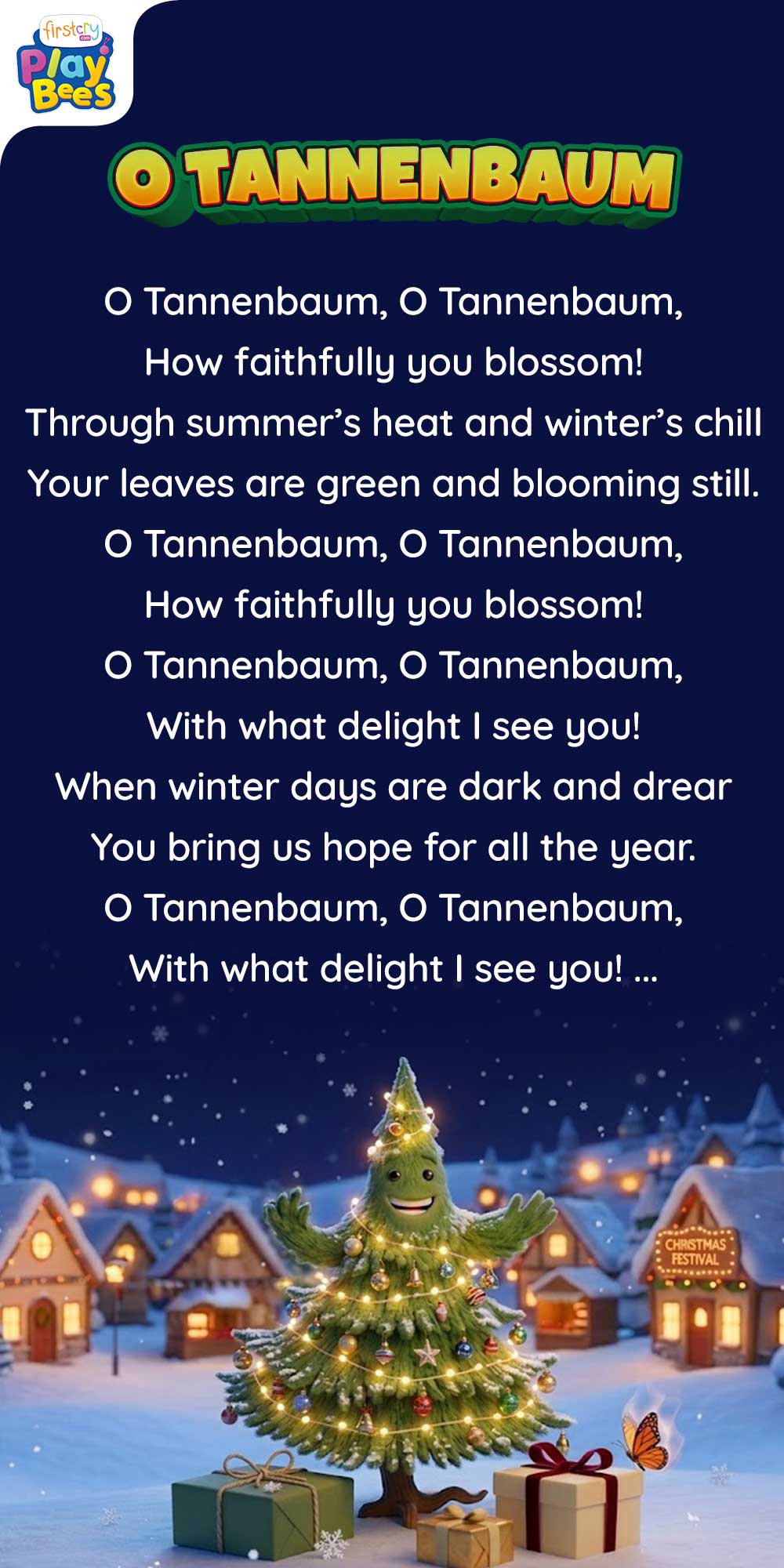 O Tannenbaum Song Lyrics