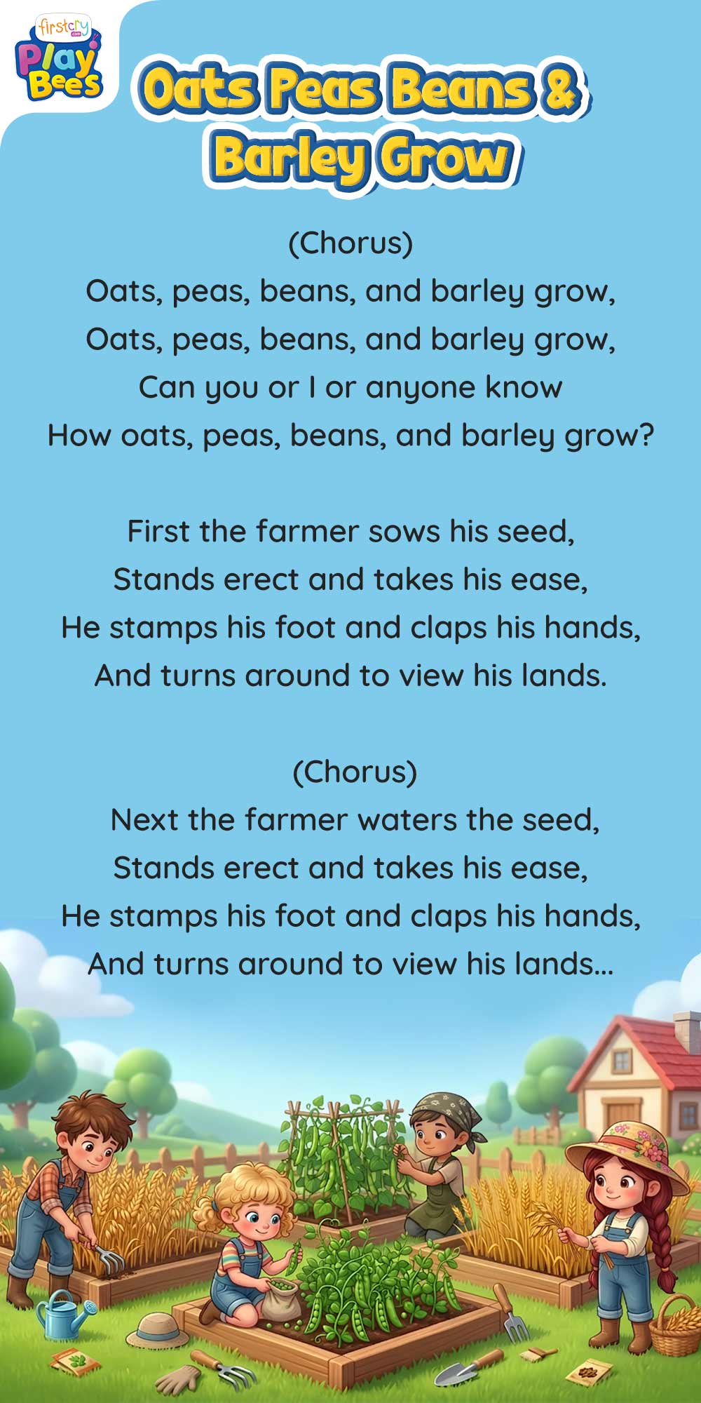 Oats Peas Beans and Barley Grow Song Lyrics
