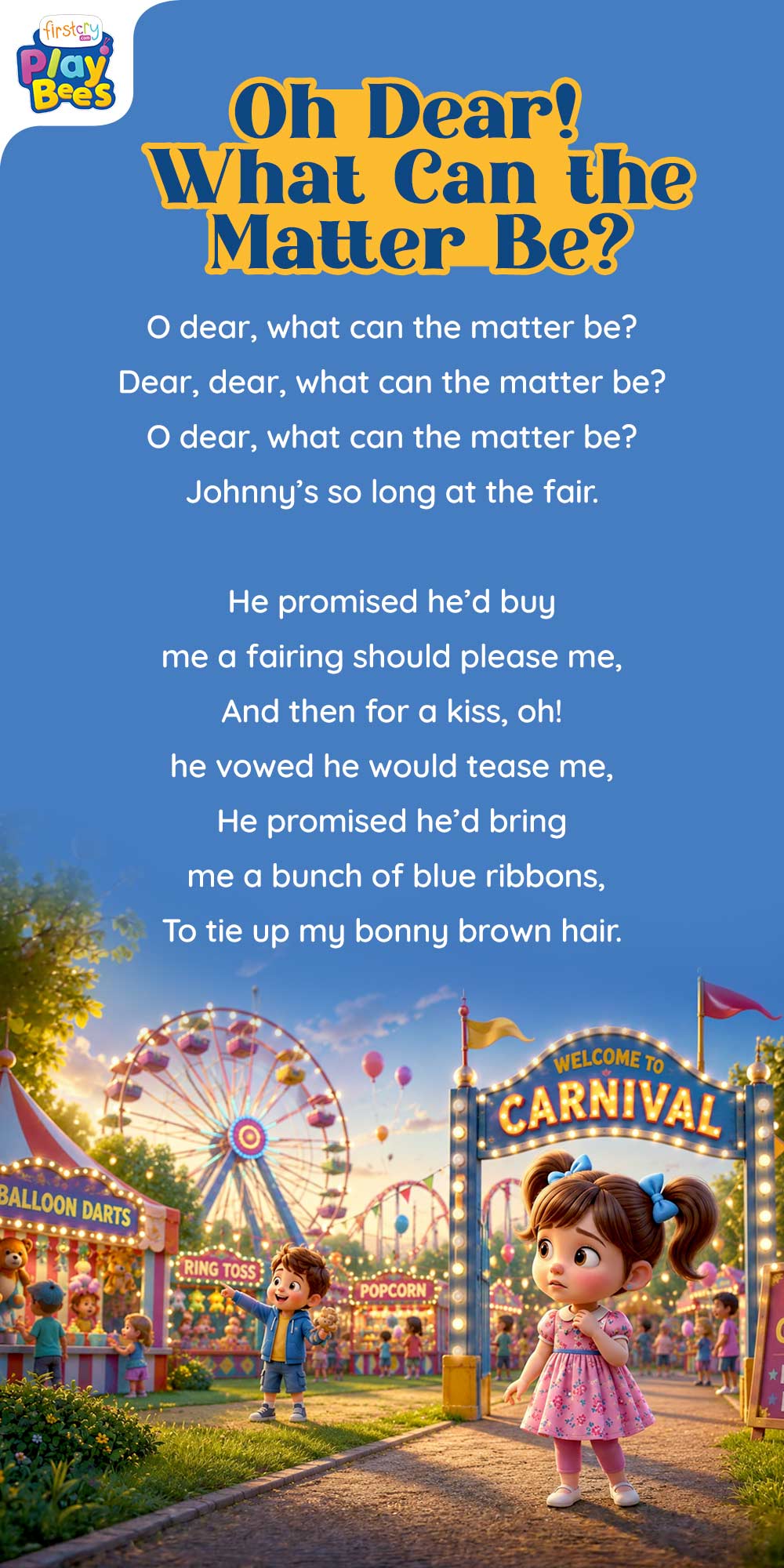Oh Dear! What Can the Matter Be Song Lyrics