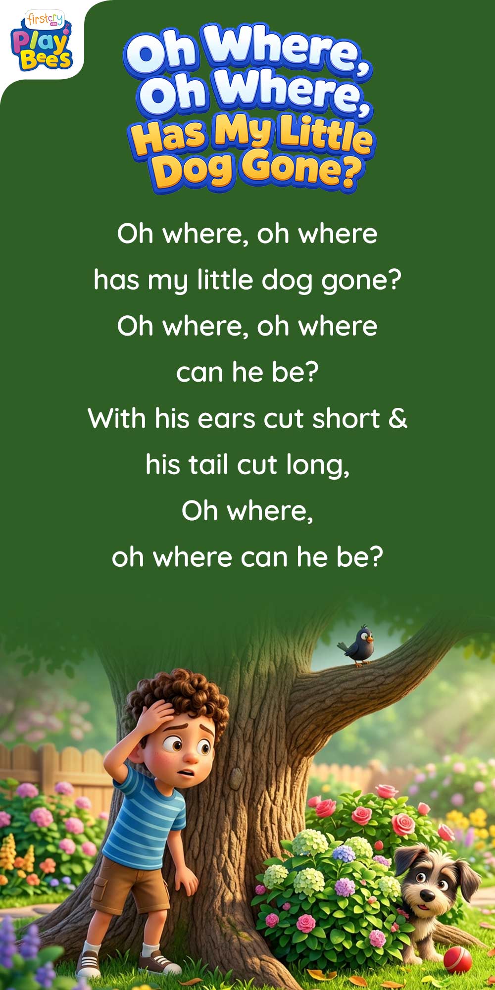 Oh Where, Oh Where, Has My Little Dog Gone Song Lyrics