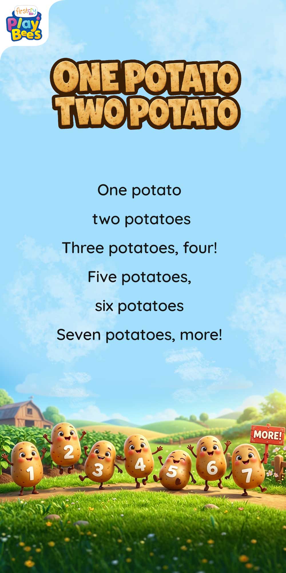 One Potato Two Potato Song Lyrics
