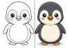 Penguin Coloring Pages – Free Printable Sheets & Images Penguin Coloring Pages – Free Printable Sheets & Pictures