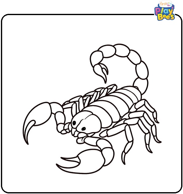 Scorpions Coloring Page Scorpions Coloring Page