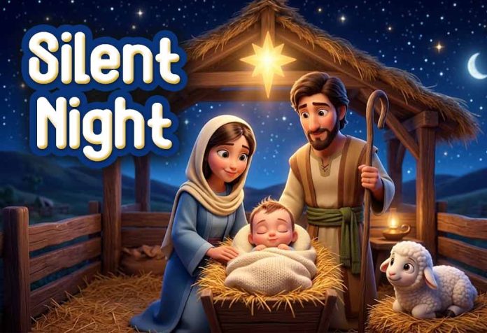 Silent Night Nursery Rhyme With Lyrics