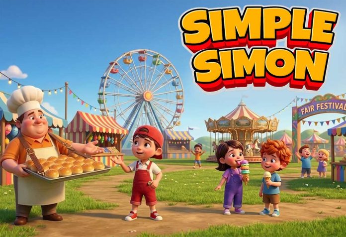 Simple Simon Nursery Rhyme With Lyrics