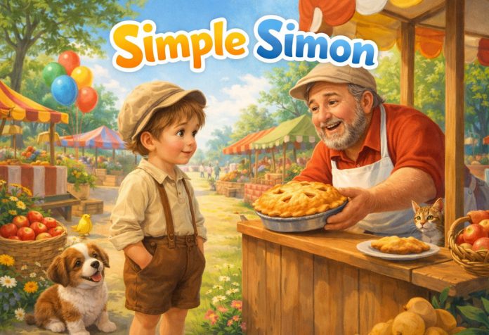 Simple Simon Nursery Rhyme With Lyrics