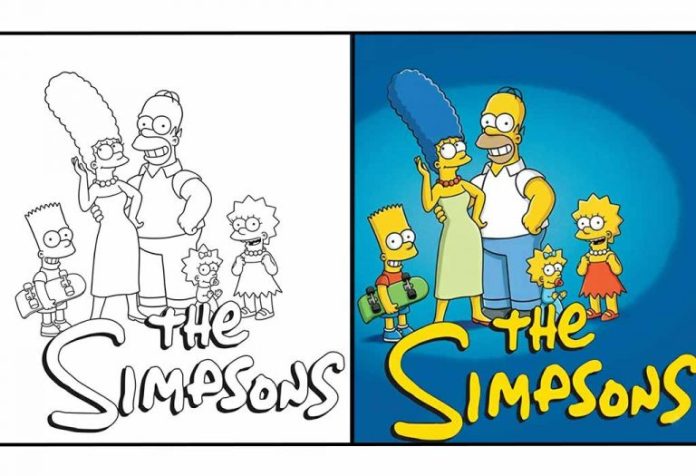 Simpsons Coloring Pages – Free Printable Sheets & Pictures