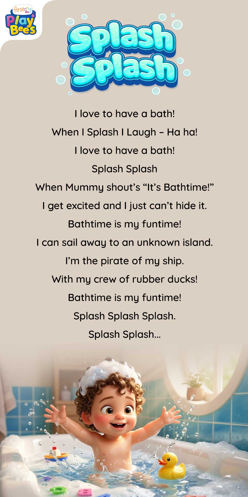 Splash Splash Song Lyrics