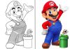 Super Mario Coloring Pages – Free Printable Sheets & Pictures Super Mario Coloring Pages – Free Printable Sheets & Pictures