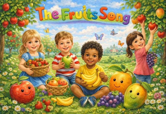 The Fruits Song Nursery Rhyme With Lyrics