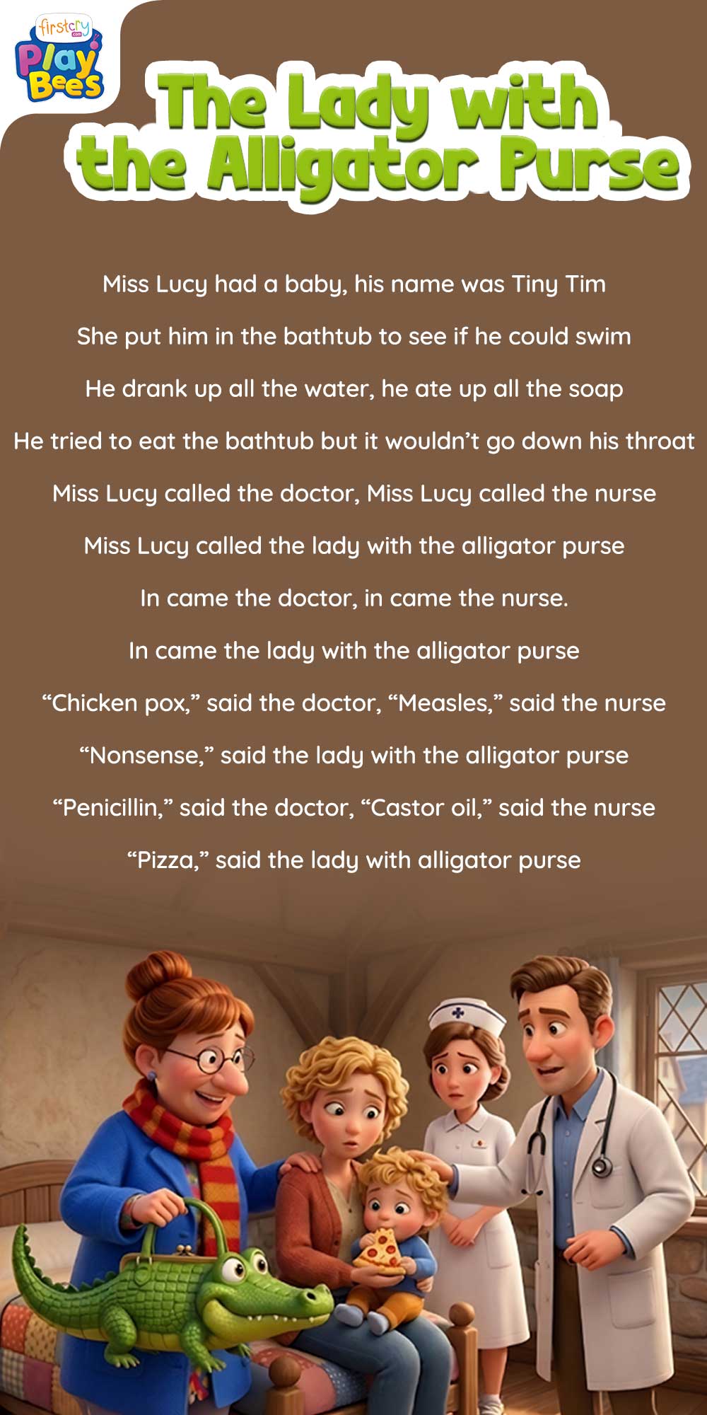 The Lady with the Alligator Purse Song Lyrics
