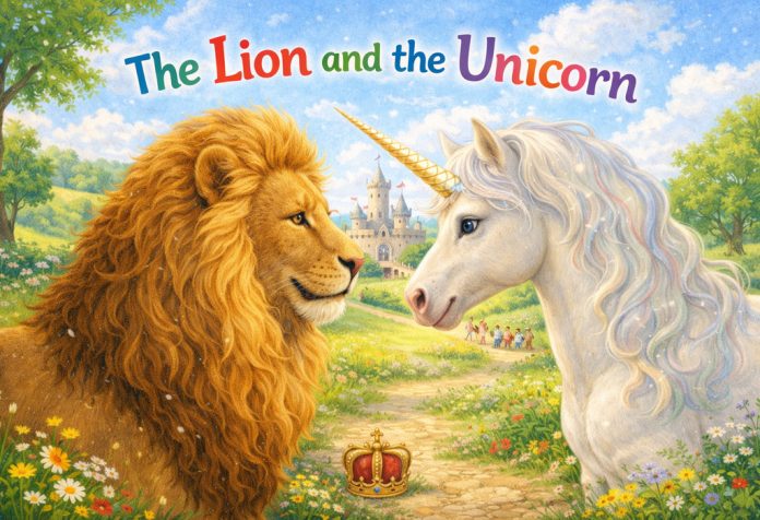 The Lion and the Unicorn Nursery Rhyme With Lyrics
