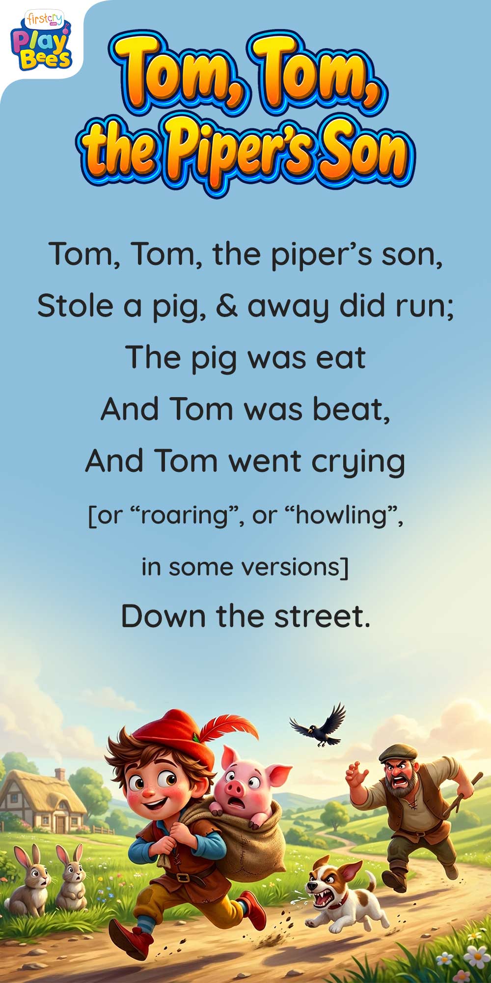 Tom, Tom, the Piper’s Son Lyrics