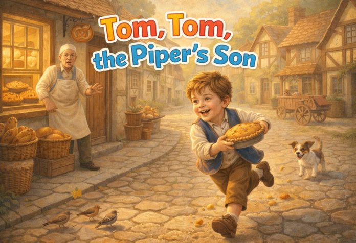 Tom, Tom, the Piper’s Son Nursery Rhyme With Lyrics