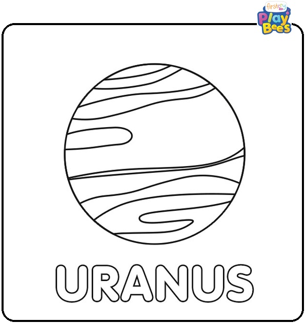 Uranus Coloring Page