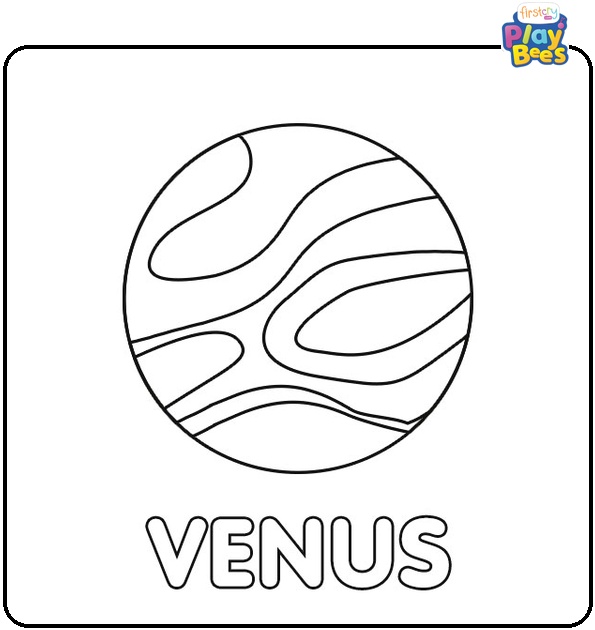 Venus Coloring Page