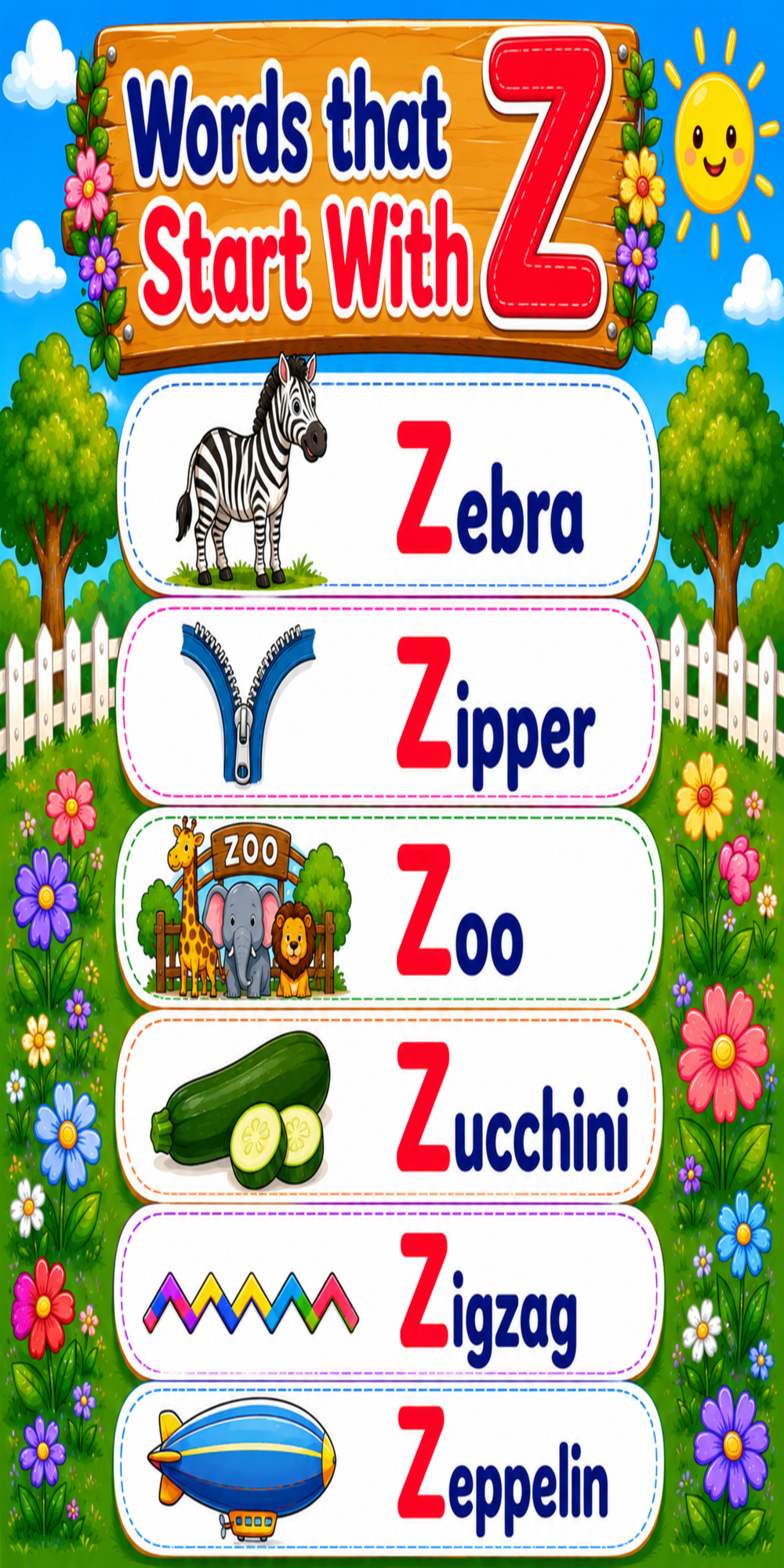 Words That Start With Z