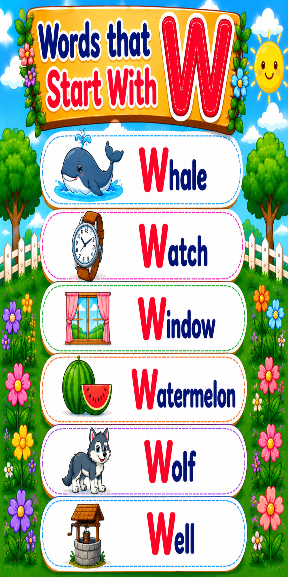 Words That Start With W