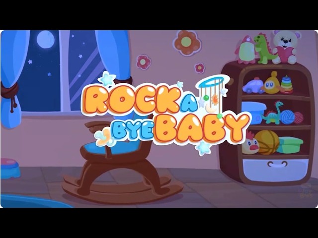 Rock a Bye Baby Video | Nursery Rhyme with Lyrics for Kids