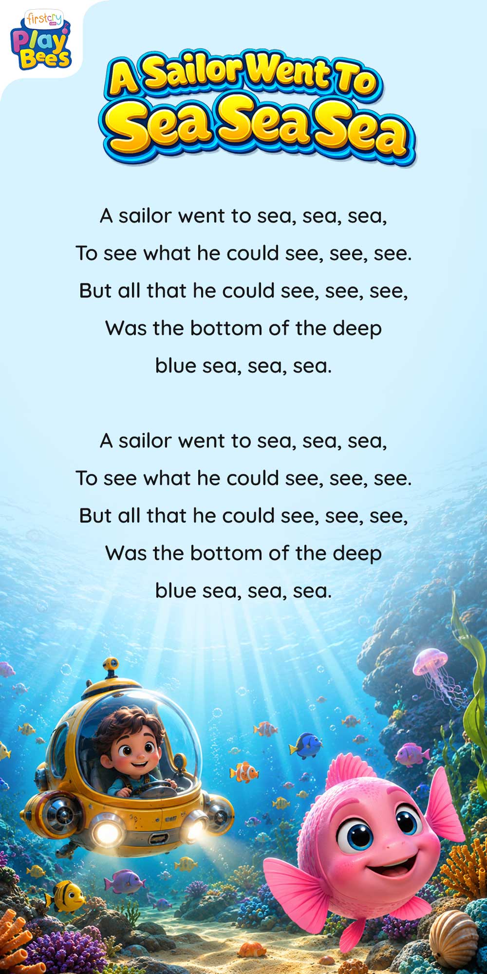 A Sailor Went To Sea Sea Sea Song Lyrics