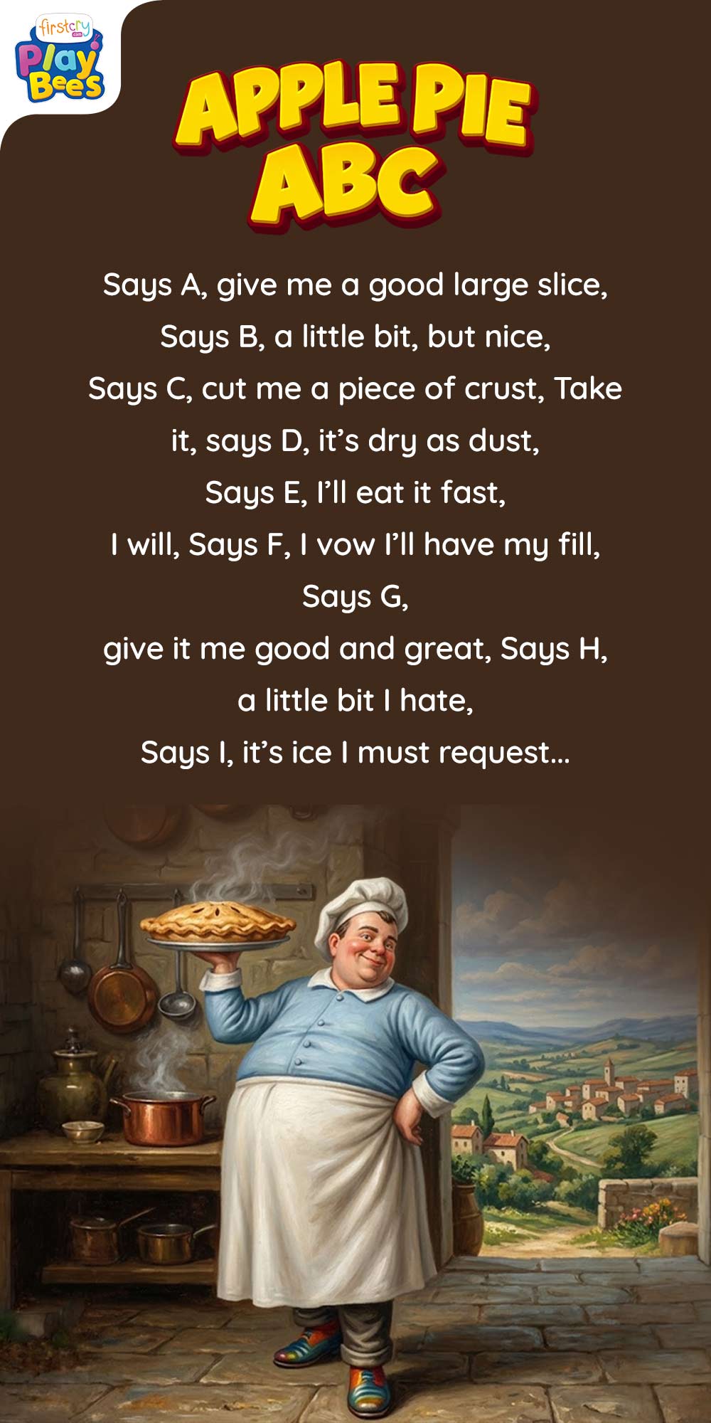 Apple Pie ABC Song Lyrics