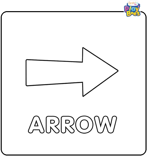 Arrow Coloring Page