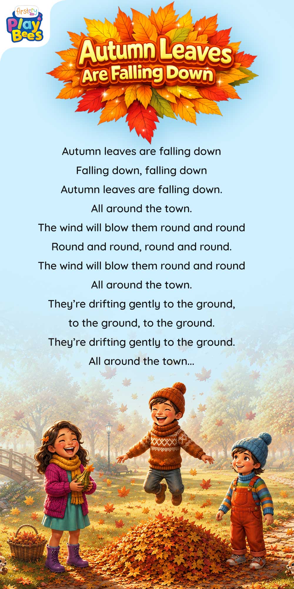 Autumn Leaves Are Falling Down Song Lyrics
