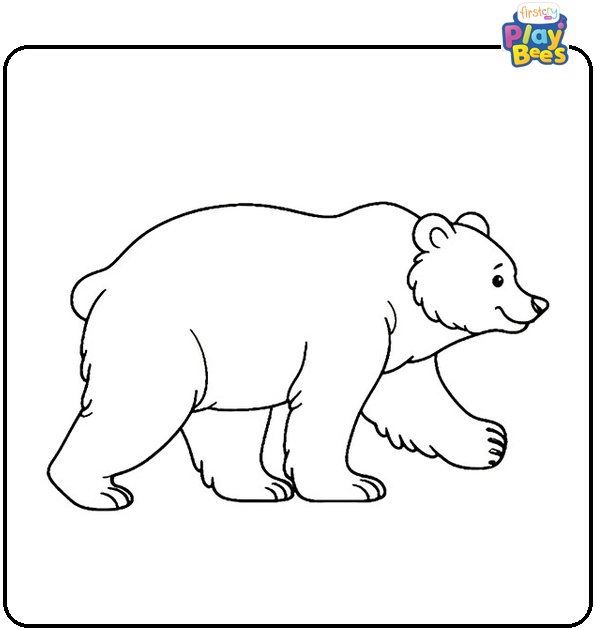 Bear Coloring Page
