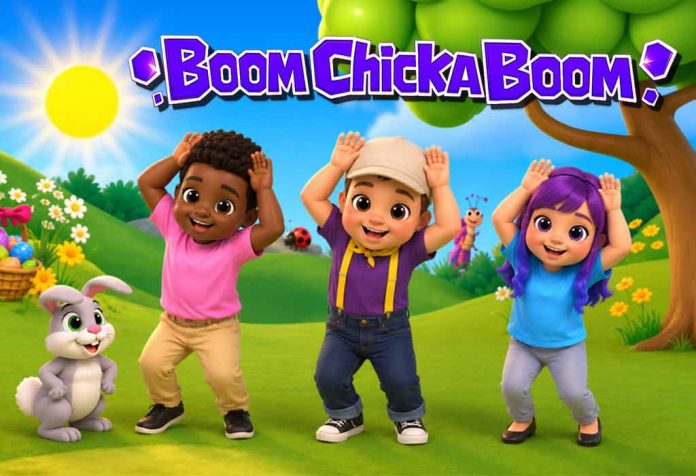 Boom Chicka Boom Nursery Rhyme With Lyrics