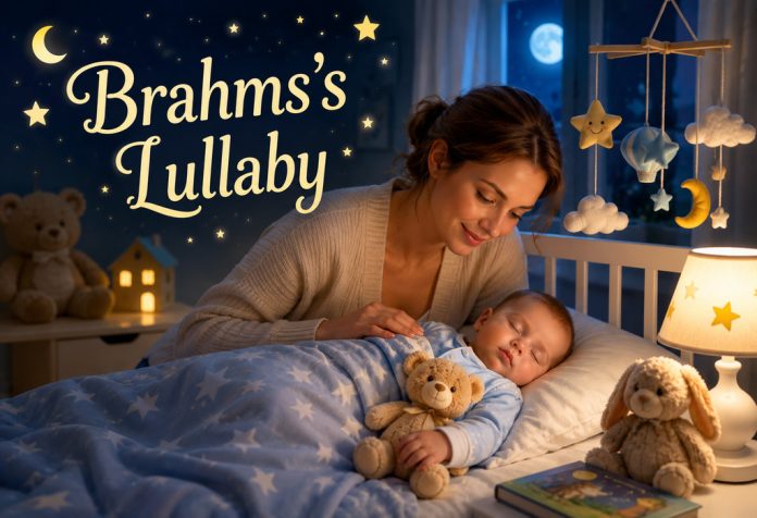 Brahms’s Lullaby Nursery Rhyme With Lyrics