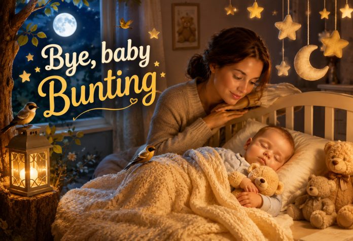 Bye, Baby Bunting Nursery Rhyme With Lyrics
