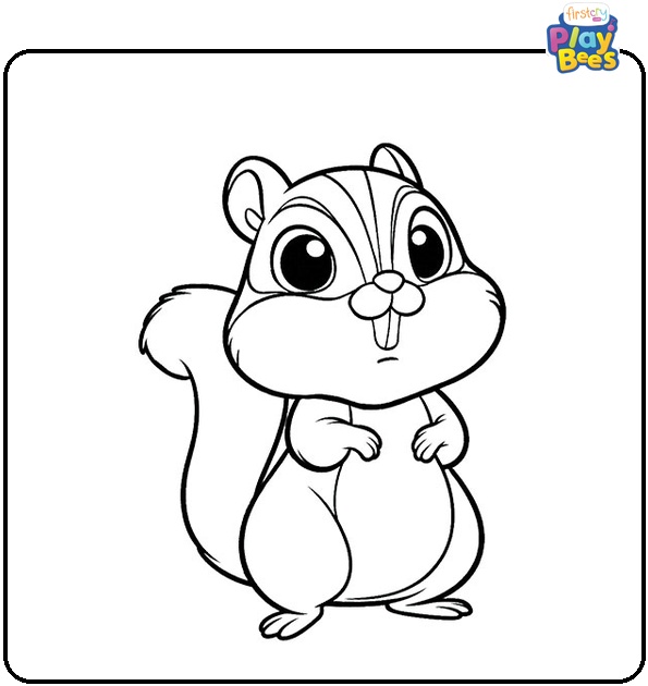 Chipmunks Disney Coloring Pages