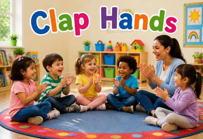 Clap Hands Nursery Rhyme With Lyrics