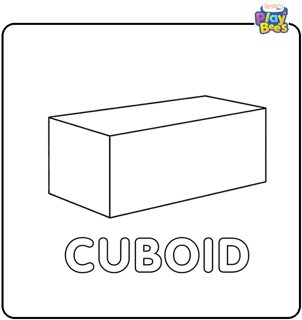 Cuboid Coloring Page
