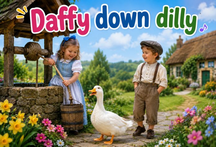 Daffy down dilly Nursery Rhyme With Lyrics