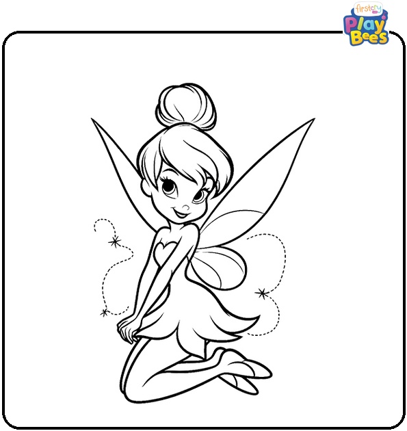 Disney Tinkerbell Coloring Page